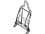 Toyota 71640-34010 Seat Back Frame, Driver Side