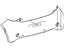 Toyota 52159-52915 Bumper Cover, Rear Driver Side