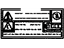 Toyota 82685-74020 Plate, Service Plug Caution