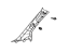 Toyota 62212-74030-C0 Garnish, Front Pillar, Driver Side