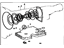 Toyota 04351-35170 Gasket Kit, Automatic Transmission Overhaul, Passenger Side