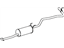 Toyota 17430-62220 Muffler & Tail Pipe