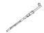 Toyota 33501-34010 Shaft Sub-Assembly, Control (For Column Shift)