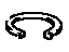 Toyota 90520-45009 Ring, Hole Snap (For Transfer Front Drive Shift Lever)