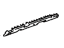 Toyota 66415-04060 Spacer, Side Rail, Rear Passenger Side