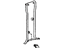 Toyota 62413-04020-E0 Garnish, Center Pillar, Lower Passenger Side