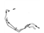 Toyota 44410-35350 Tube Assembly, Pressure Feed