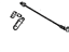 Toyota 46420-35531 Cable Assembly, Parking Brake