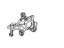 Toyota 42304-42070 Carrier Sub-Assembly, Rear Axle, Passenger Side