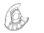 Toyota 47803-06010 Backing Plate, Rear Passenger Side