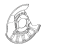 Toyota 47804-06010 Backing Plate, Rear Driver Side