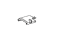 Toyota 87216-42030 Duct, Air, Rear, Driver Side