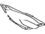 Toyota 17168-37110 Heat Shield, Lower