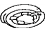 Toyota 48158-21010 Lower Spring Insulator, Front