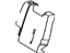 Toyota 71603-52J80-B4 Pad Sub-Assembly, Rear Seat Back W/Cover, Passenger Side