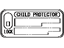 Toyota 69339-33040 Caution Label