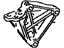 Toyota 12315-37040 Side Mount Bracket, Passenger Side