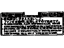 Toyota 88723-12100 Caution Label
