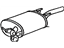 Toyota 17430-1A260 Pipe Assembly, Exhaust, Tail