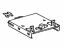 Toyota 74104-12210 Retainer Sub-Assembly, Front Ash Receptacle