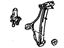 Toyota 69820-12381 Regulator Assembly, Front Door Window, Driver Side