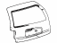 Toyota 67005-1F170 Panel Sub-Assembly, Back Door