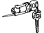 Toyota 69057-12220 Ignition Lock Cylinder