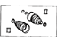 Toyota 04438-02060 Boot Kit, Front Drive Shaft, In & Outboard, Passenger Side