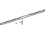 Toyota 75731-1A340-C0 Body Side Molding, Black, Outside Passenger Side