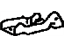 Toyota 57803-12060 Reinforcement, Passenger Side