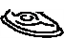 Toyota 58325-12100 Cover, Rear Floor Service Hole