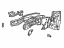 Toyota 57102-12430 Member Sub-Assembly, Front Side, Driver Side
