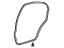 Toyota 67872-12380 Door Weatherstrip, Driver Side