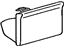 Toyota 74109-12020-P0 Receptacle Assembly, Rear Ash