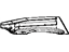 Toyota 53738-10041 Plate, Front Apron To Cowl Side Member, Driver Side Toyota 53738-10041 Plate, Front Apron To Cowl Side Member, Driver Side