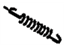 Toyota 21756-15250 Spring, Back(For Throttle Shaft)