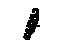 Toyota 90506-18015 Spring, Tension (For Front Seat Adjuster Outer)
