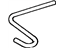 Toyota 16267-13010 Hose, Water By-Pass(For Auxiliary Air Valve)