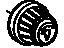 Toyota 84118-20011-01 Knob, Light Control Rheostat, Passenger Side