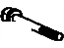 Toyota 90119-08384 Bolt, Hexagon(For Front Disc Brake Torque Plate)