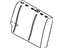 Toyota 71603-12040-B2 Pad Sub-Assembly, Rear Seat Back W/Cover, Passenger Side
