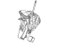 Toyota 33560-12330 Gear Shift Assembly