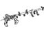 Toyota 55330-12780 Reinforcement Assembly, Instrument Panel