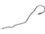 Toyota 77035-12580 Release Cable, Rear