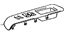 Toyota 74232-89104-E0 Panel, Front Armrest Base, Upper Driver Side