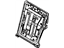 Toyota 71018-12440 Seat Back Frame, Driver Side