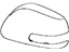 Toyota 87915-22050-A4 Cover, Outer Mirror, Passenger Side