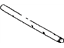 Toyota 33243-28040 Shaft, Gear Shift Fork
