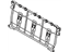 Toyota 71017-0C030 Seat Back Frame, Rear