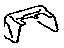 Toyota 58571-52030 Pad, Front Floor, Front